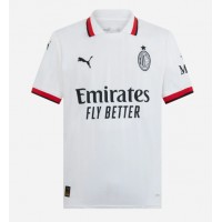 Camiseta AC Milan Strahinja Pavlovic #31 Segunda Equipación Replica 2024-25 mangas cortas